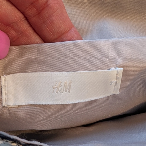 H&M Sequin Chain Shoulder Bag Y2K Silver Gold Black - Picture 7 of 10